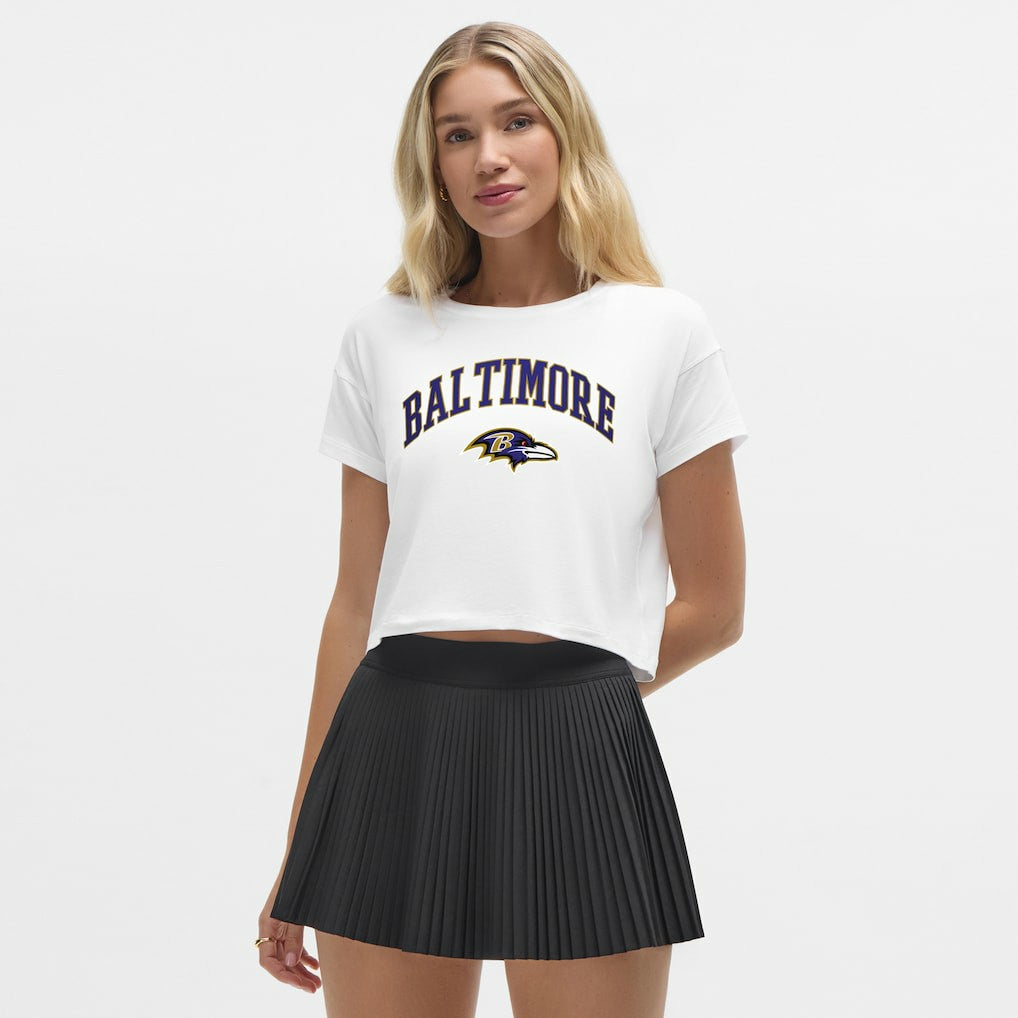 Baltimore Ravens lululemon Women's Cates T-Shirt - White outlet