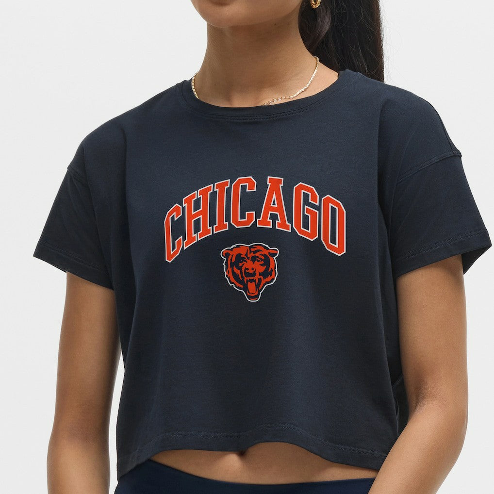 Chicago Bears lululemon Women's Cates T-Shirt - True Navy online