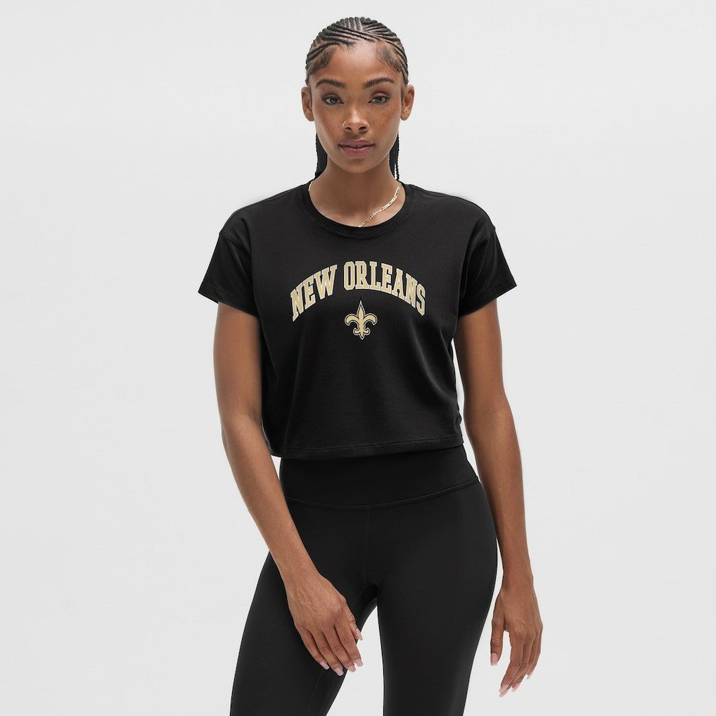 New Orleans Saints lululemon Women's Cates T-Shirt - Black discount