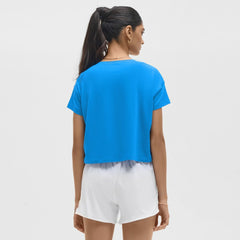 Los Angeles Chargers lululemon Women's Cates T-Shirt - Beaming Blue for sale