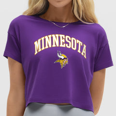 Minnesota Vikings lululemon Women's Cates T-Shirt - College Purple for sale
