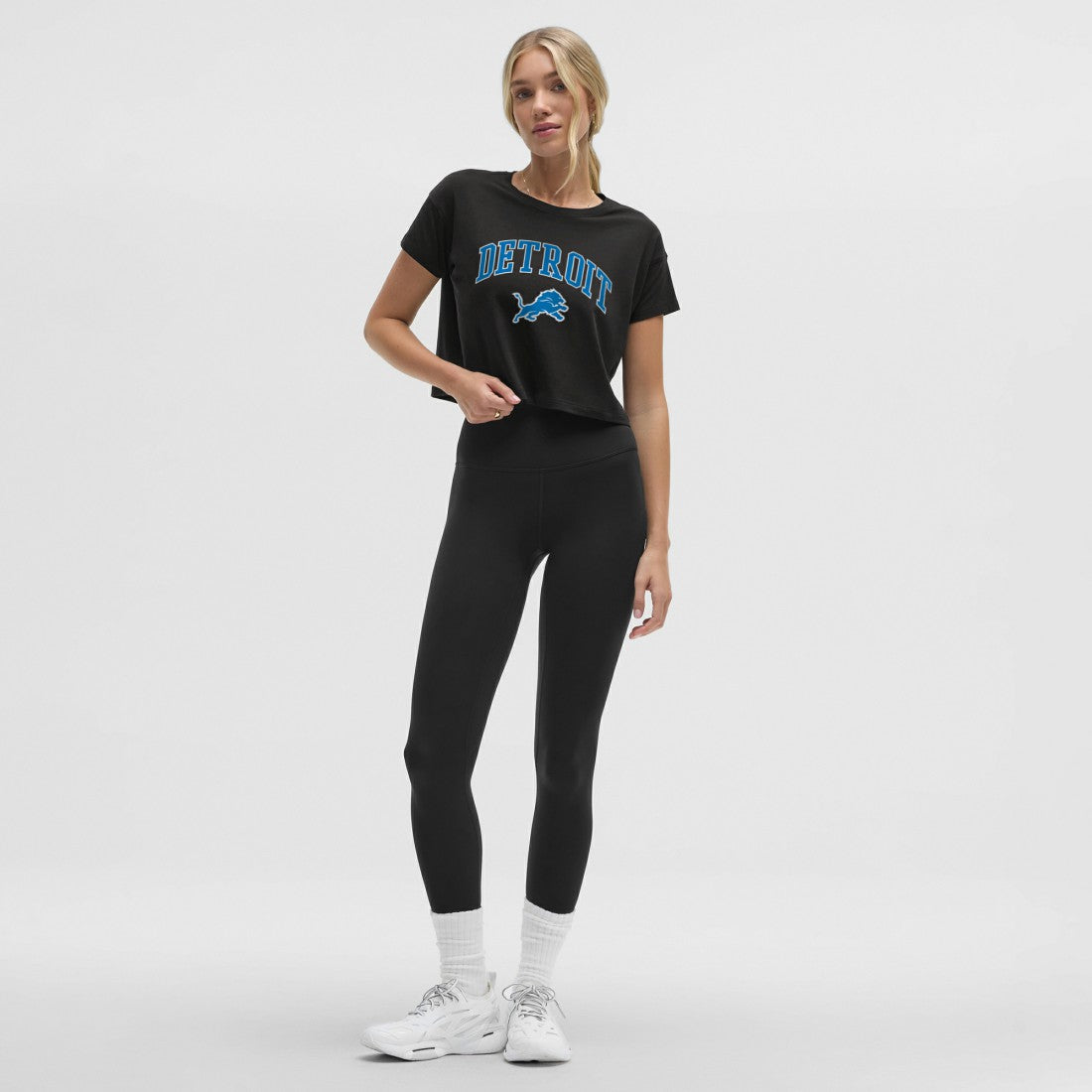 Detroit Lions lululemon Women's Cates T-Shirt - Black for sale