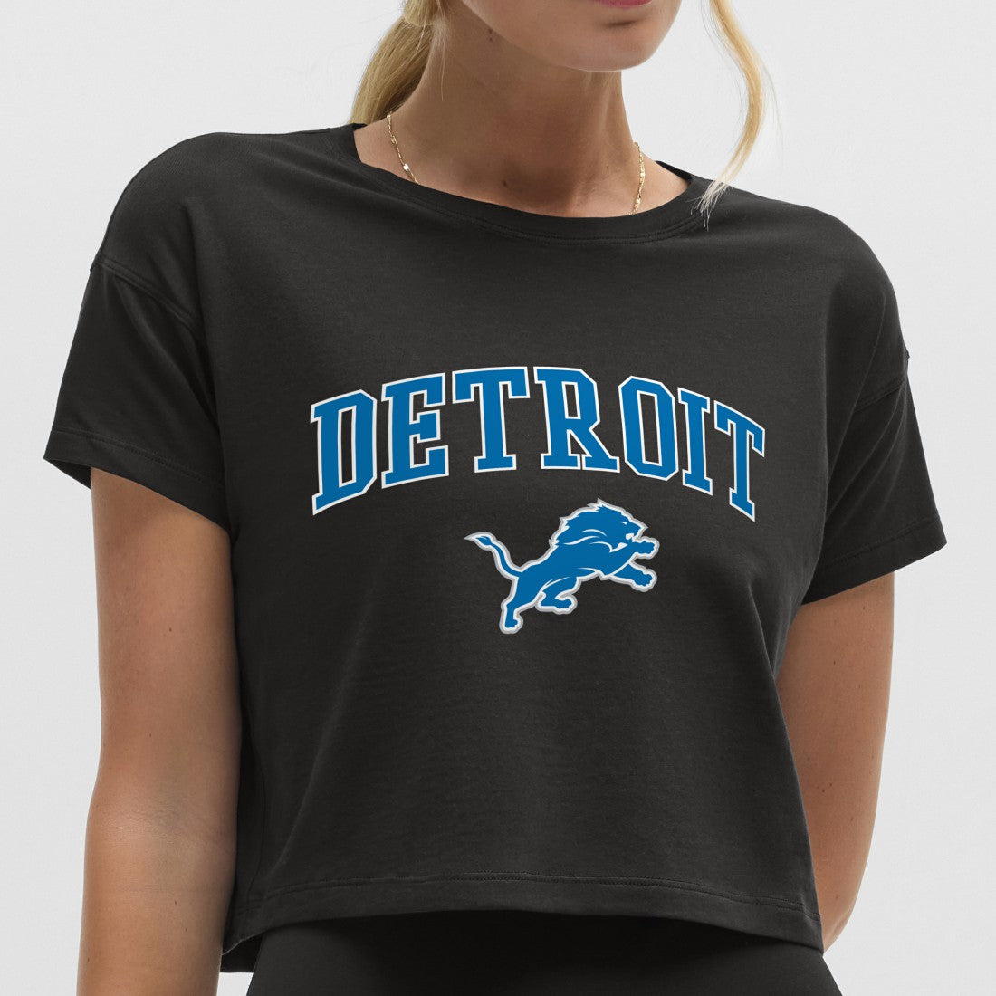 Detroit Lions lululemon Women's Cates T-Shirt - Black for sale