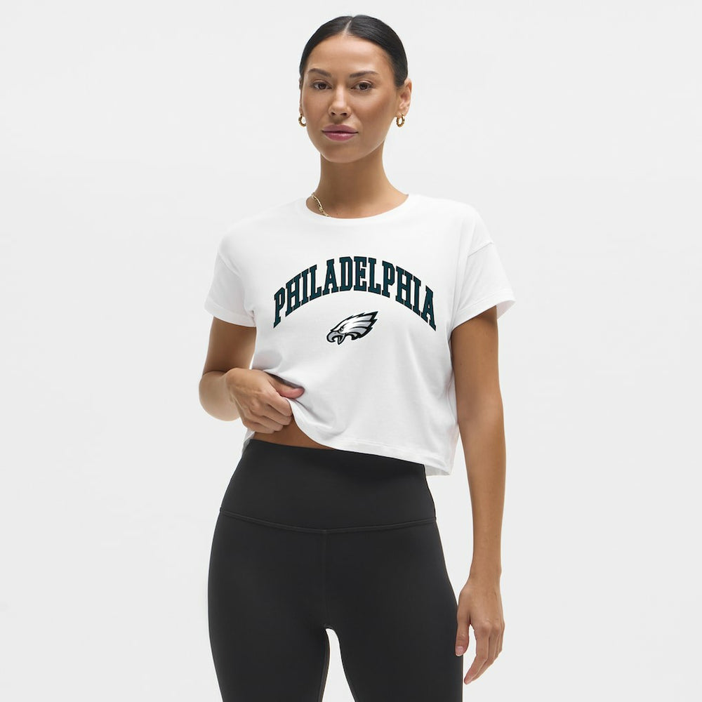 Philadelphia Eagles lululemon Women's Cates T-Shirt - White for sale
