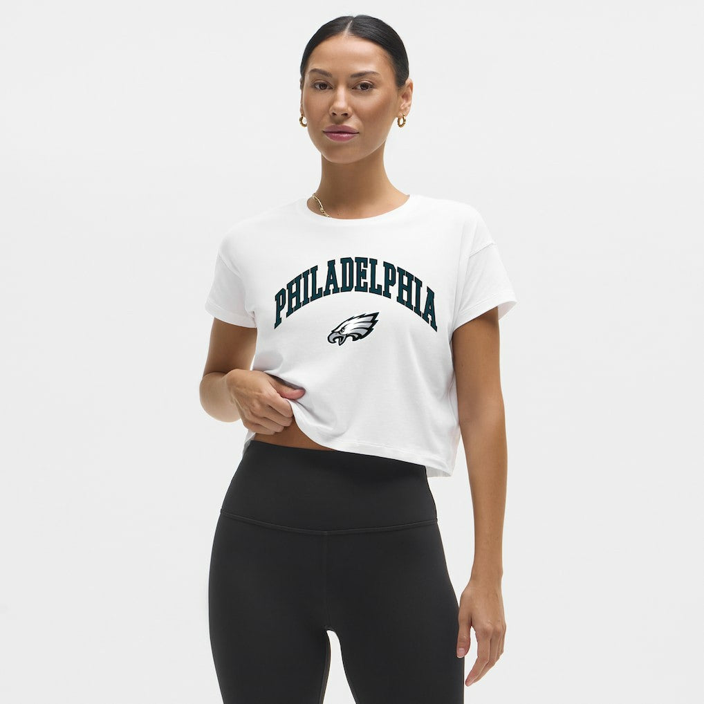 Philadelphia Eagles lululemon Women's Cates T-Shirt - White for sale