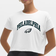 Philadelphia Eagles lululemon Women's Cates T-Shirt - White for sale
