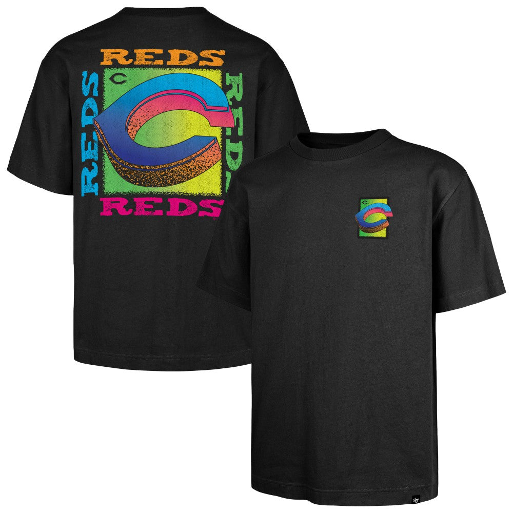 Cincinnati Reds Sundale Foundation T-Shirt - Black | 47 brand