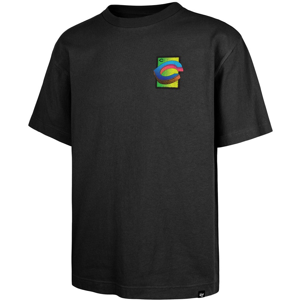 Cincinnati Reds Sundale Foundation T-Shirt - Black | 47 brand