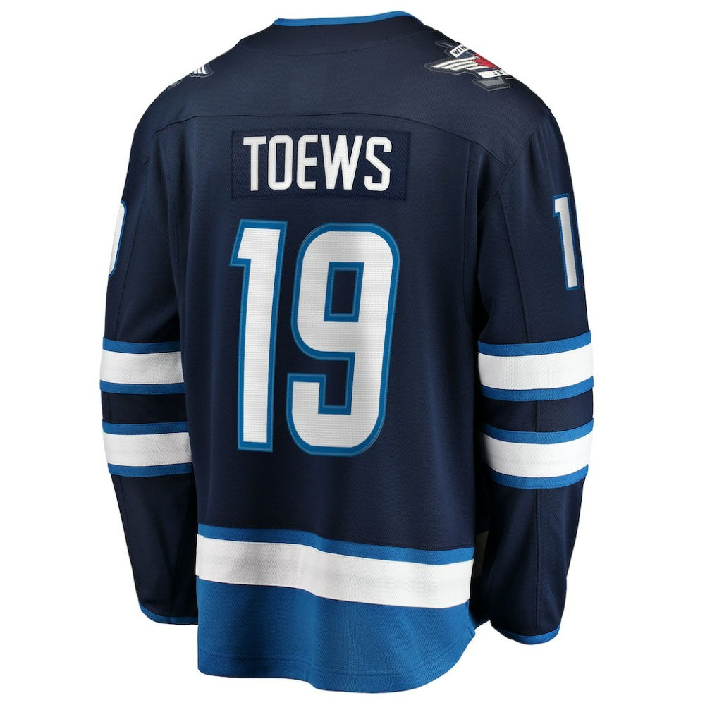 Jonathan Toews Winnipeg Jets Fanatics Home Breakaway Jersey Navy