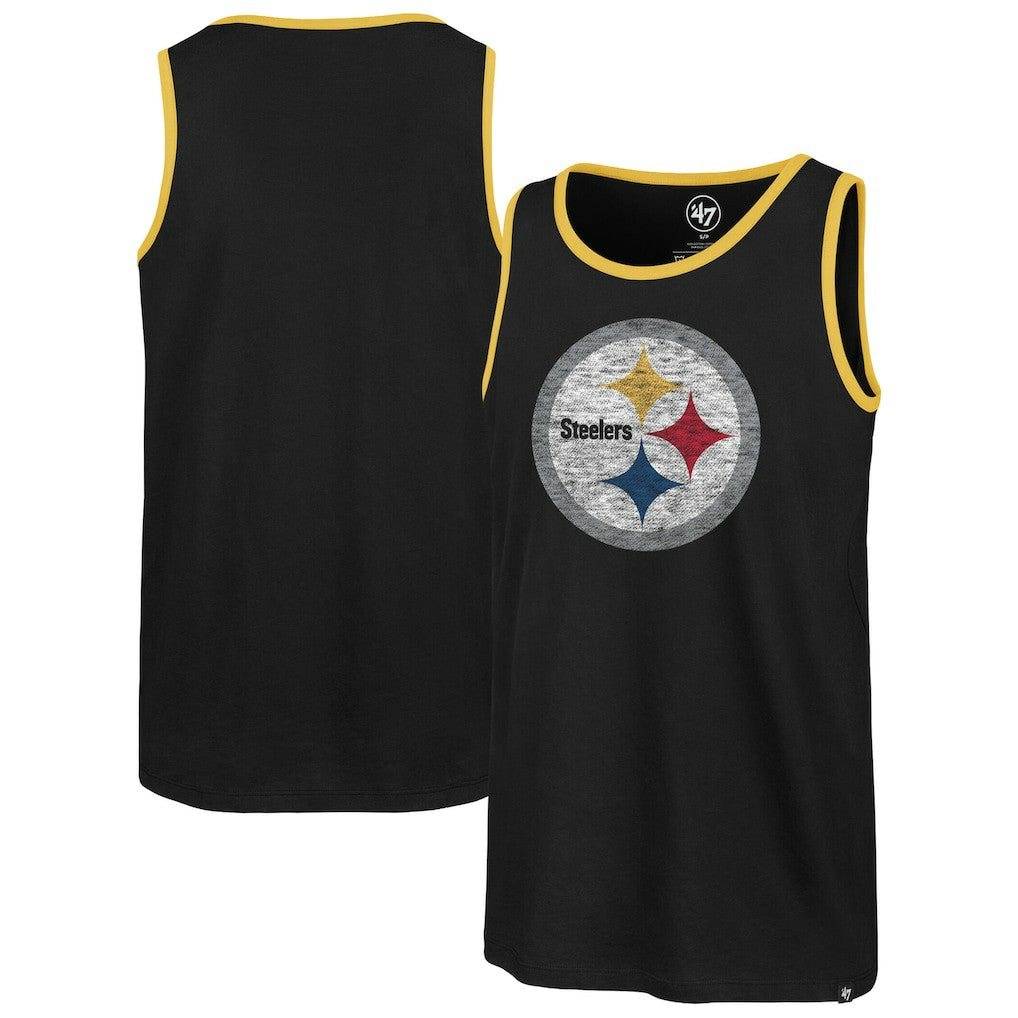 Pittsburgh Steelers '47 Premier Franklin Tank Top - Black sale