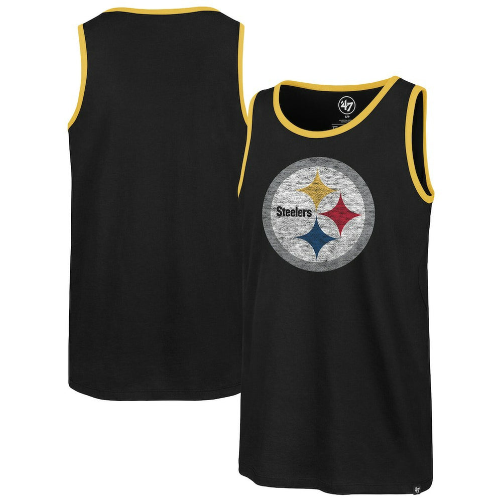 Pittsburgh Steelers '47 Premier Franklin Tank Top - Black sale