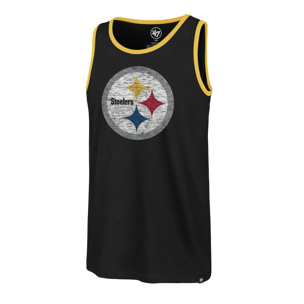 Pittsburgh Steelers '47 Premier Franklin Tank Top - Black sale