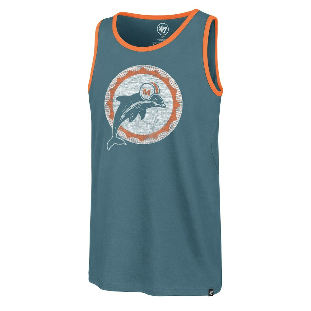 Miami Dolphins '47 Premier Franklin Tank Top - Aqua online