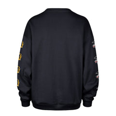 Milwaukee Brewers Women's Trendy Team Go Big Oversized Sweatshirt - Navy | 47 brand