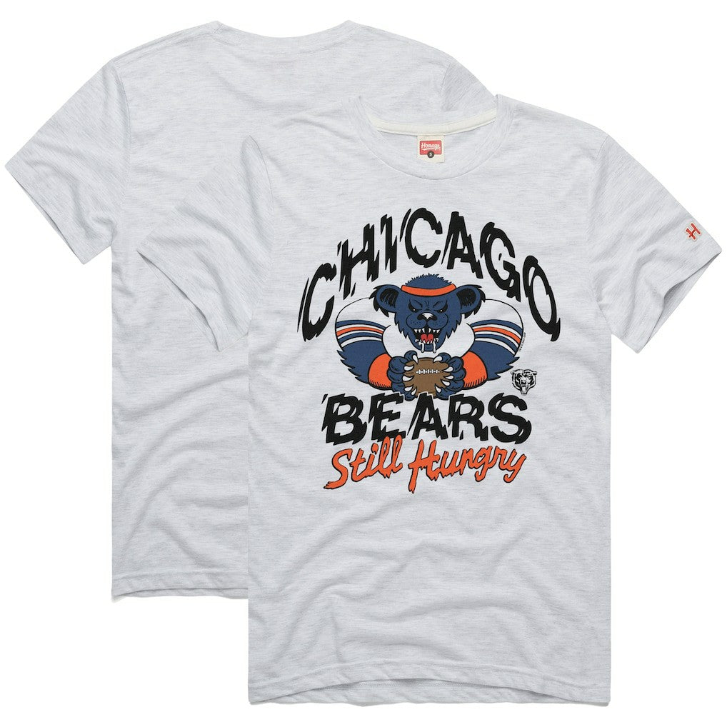 Chicago Bears Homage NFL x Grateful Dead Tri-Blend T-Shirt - Ash sale