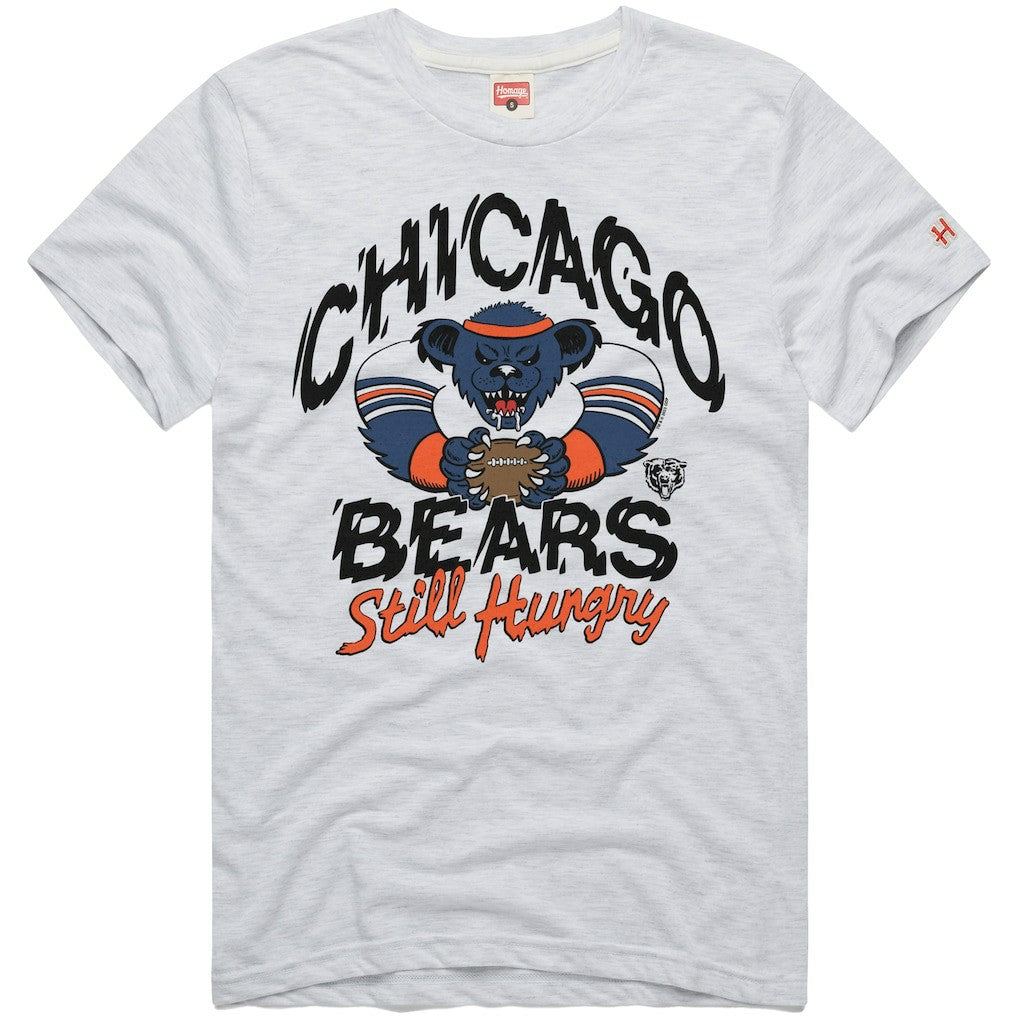 Chicago Bears Homage NFL x Grateful Dead Tri-Blend T-Shirt - Ash sale