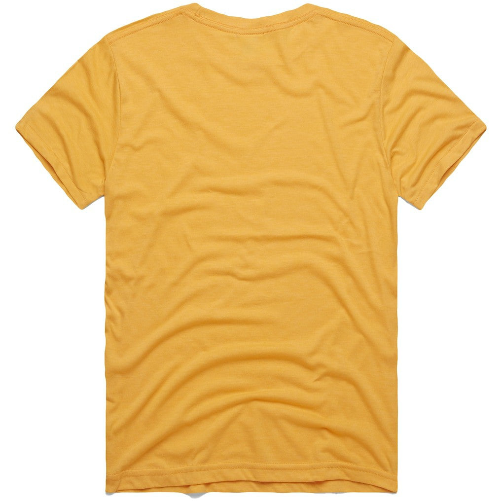 Pittsburgh Steelers Homage NFL x Grateful Dead Tri-Blend T-Shirt - Gold discount