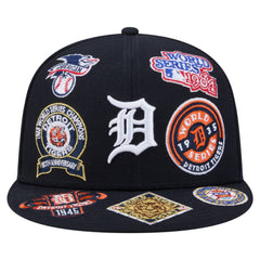 Detroit Tigers All Over 59FIFTY Fitted Hat - Navy | New Era