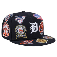 Detroit Tigers All Over 59FIFTY Fitted Hat - Navy | New Era