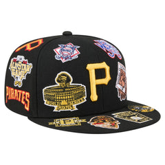 Pittsburgh Pirates All Over 59FIFTY Fitted Hat - Black | New Era