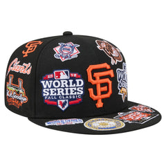 San Francisco Giants All Over 59FIFTY Fitted Hat - Black | New Era