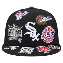 Chicago White Sox All Over 59FIFTY Fitted Hat - Black | New Era