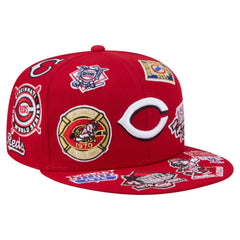 Cincinnati Reds All Over 59FIFTY Fitted Hat - Red | New Era
