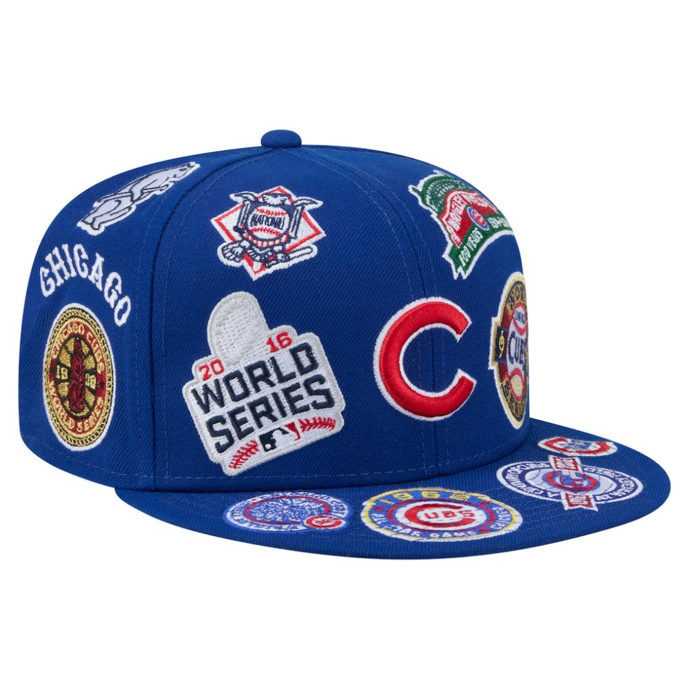 Chicago Cubs All Over 59FIFTY Fitted Hat - Royal | New Era