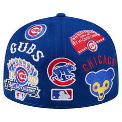 Chicago Cubs All Over 59FIFTY Fitted Hat - Royal | New Era