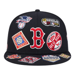 Boston Red Sox All Over 59FIFTY Fitted Hat - Navy | New Era