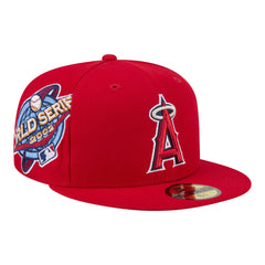 Los Angeles Angels Hidden Hit 59FIFTY Fitted Hat - Red | New Era