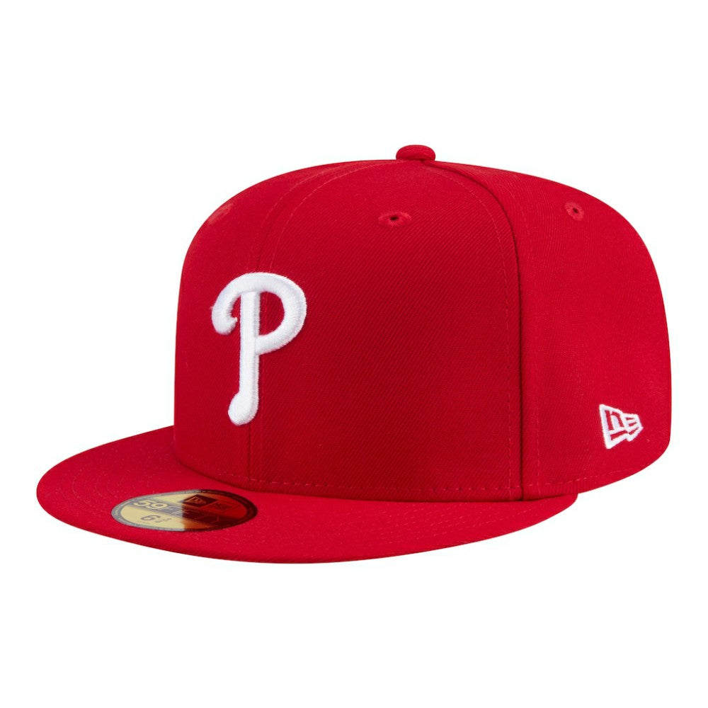 Philadelphia Phillies Hidden Hit 59FIFTY Fitted Hat - Red | New Era