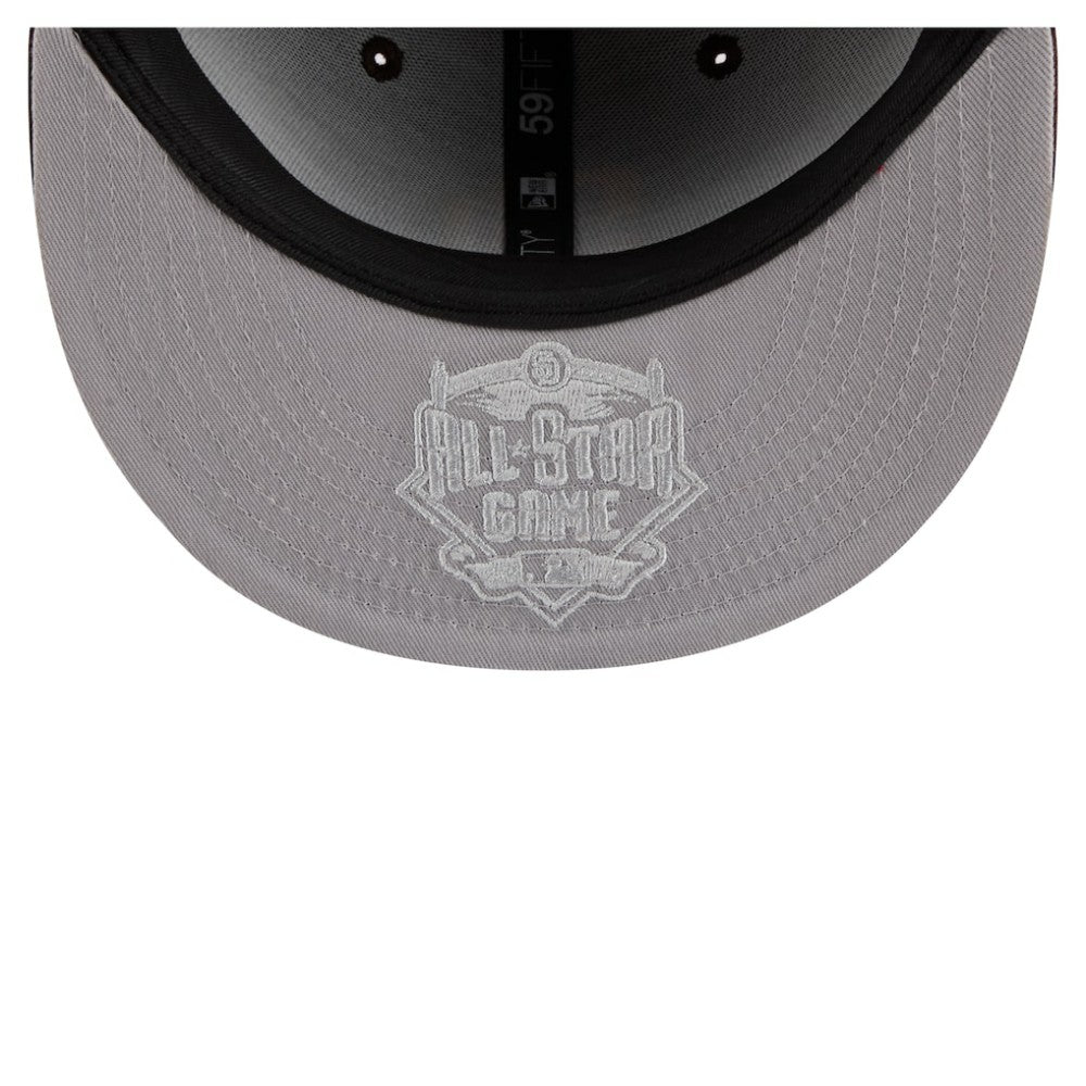 San Diego Padres Hidden Hit 59FIFTY Fitted Hat - Brown | New Era