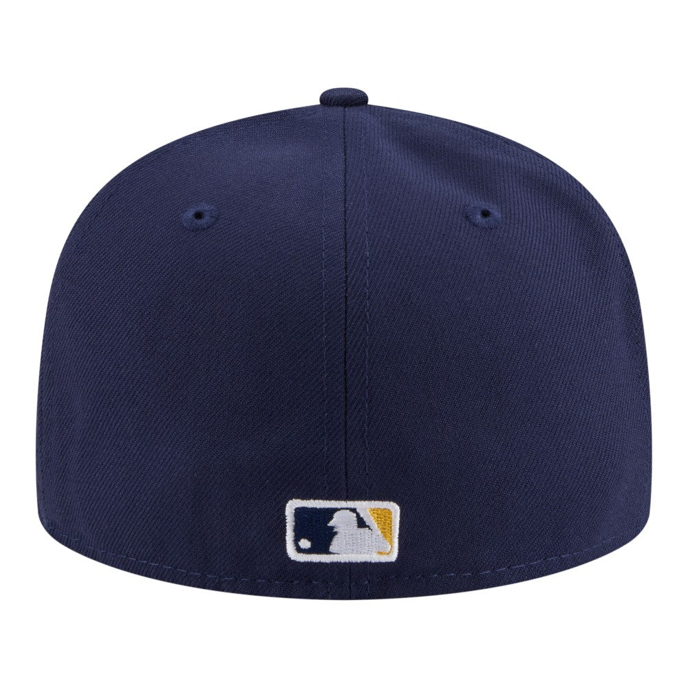 Milwaukee Brewers Hidden Hit 59FIFTY Fitted Hat - Navy | New Era