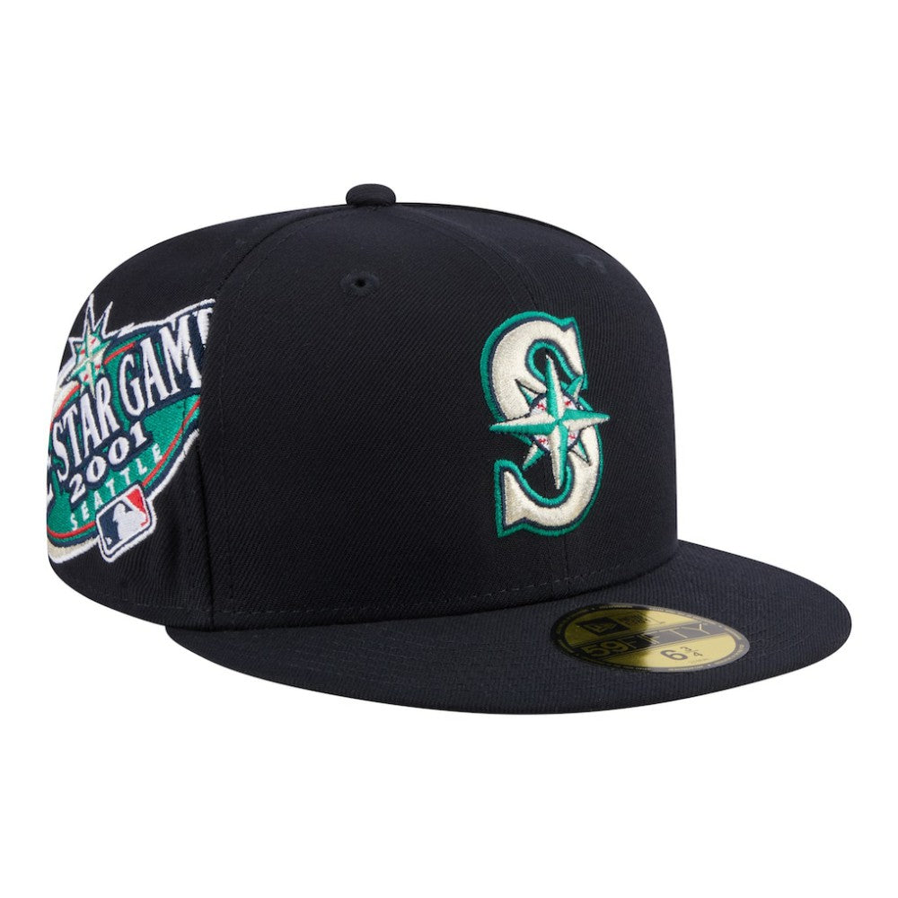 Seattle Mariners Hidden Hit 59FIFTY Fitted Hat - Navy | New Era