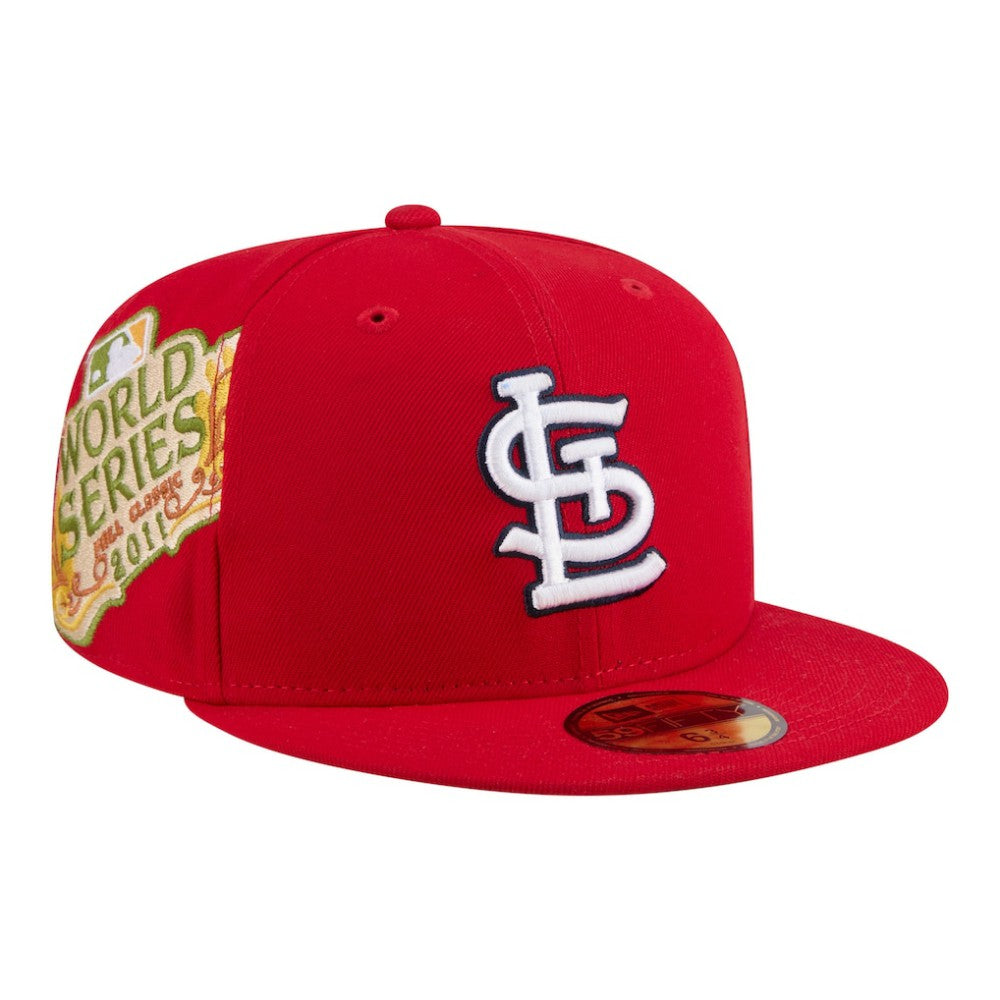 St. Louis Cardinals Hidden Hit 59FIFTY Fitted Hat - Red | New Era