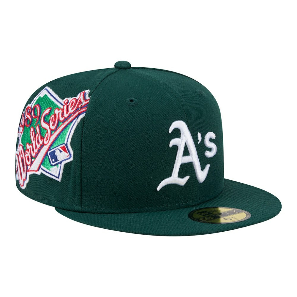 Athletics Hidden Hit 59FIFTY Fitted Hat - Green | New Era