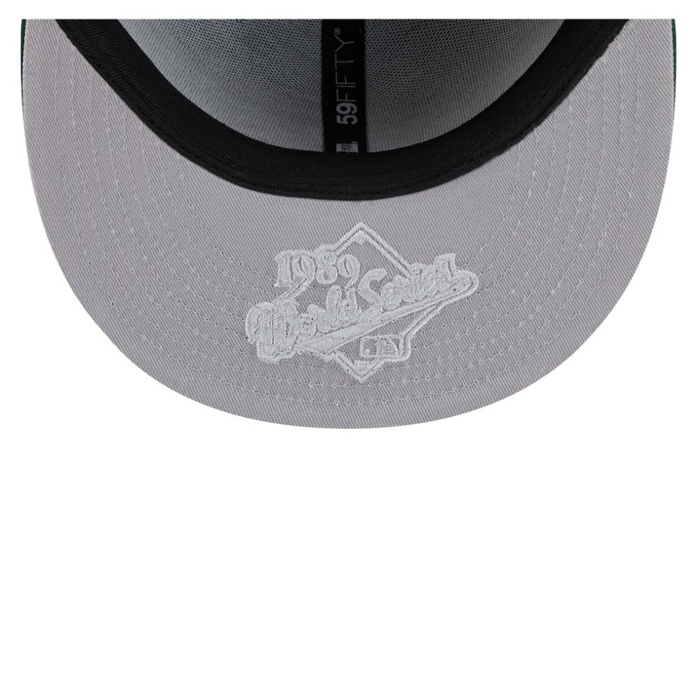 Athletics Hidden Hit 59FIFTY Fitted Hat - Green | New Era