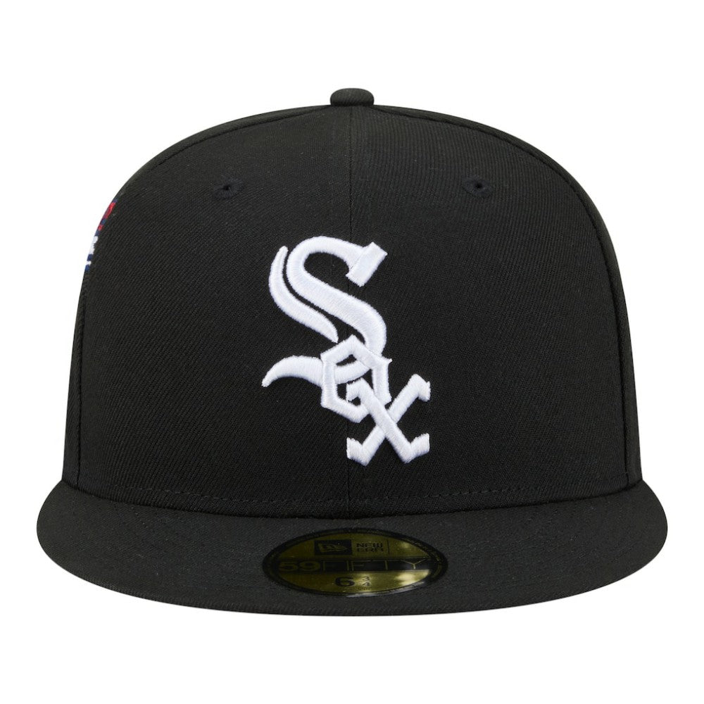 Chicago White Sox Hidden Hit 59FIFTY Fitted Hat - Black | New Era