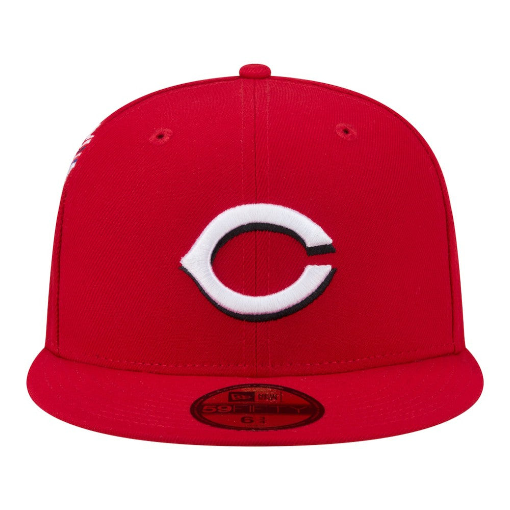 Cincinnati Reds Hidden Hit 59FIFTY Fitted Hat - Red | New Era