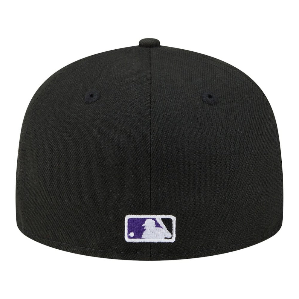 Colorado Rockies Hidden Hit 59FIFTY Fitted Hat - Black | New Era