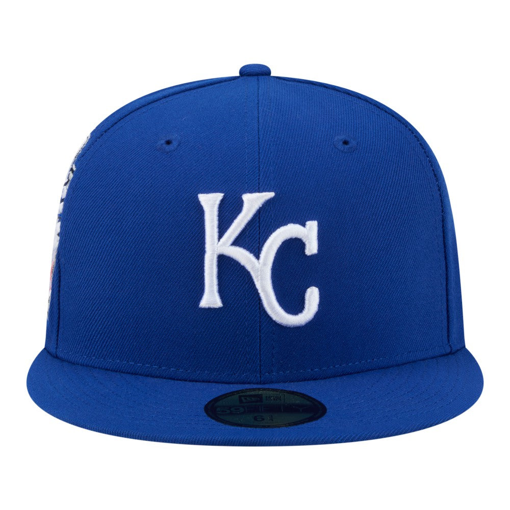 Kansas City Royals Hidden Hit 59FIFTY Fitted Hat - Royal | New Era