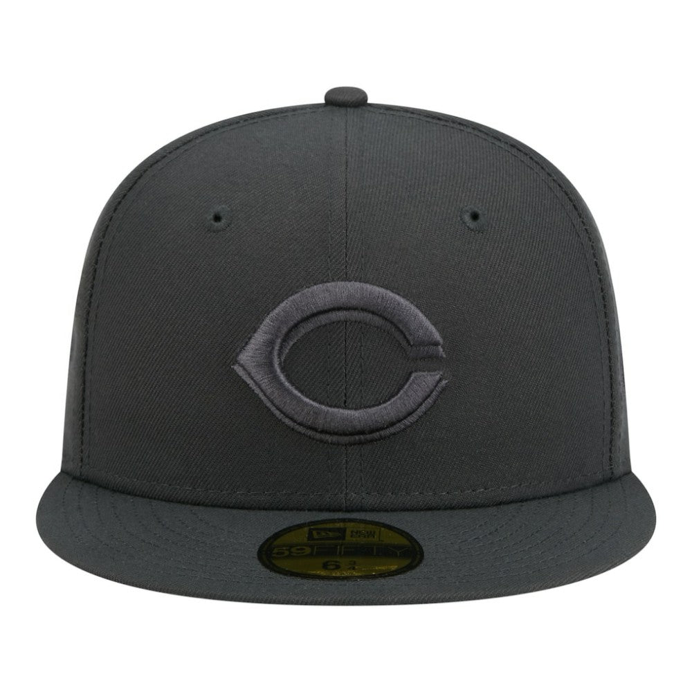 Cincinnati Reds Color Pack 59FIFTY Fitted Hat - Charcoal | New Era