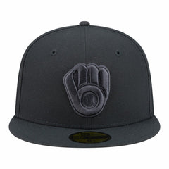 Milwaukee Brewers Color Pack 59FIFTY Fitted Hat - Charcoal | New Era