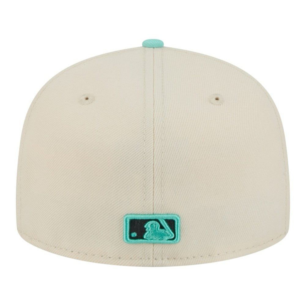 Detroit Tigers Two-Tone Color Pack 59FIFTY Fitted Hat - Light Beige/Turquoise | New Era