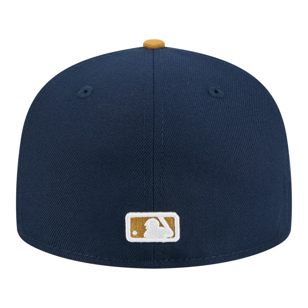 New York Yankees Two-Tone Color Pack 59FIFTY Fitted Hat - Navy/Khaki | New Era