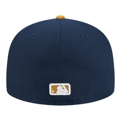 New York Yankees Two-Tone Color Pack 59FIFTY Fitted Hat - Navy/Khaki | New Era