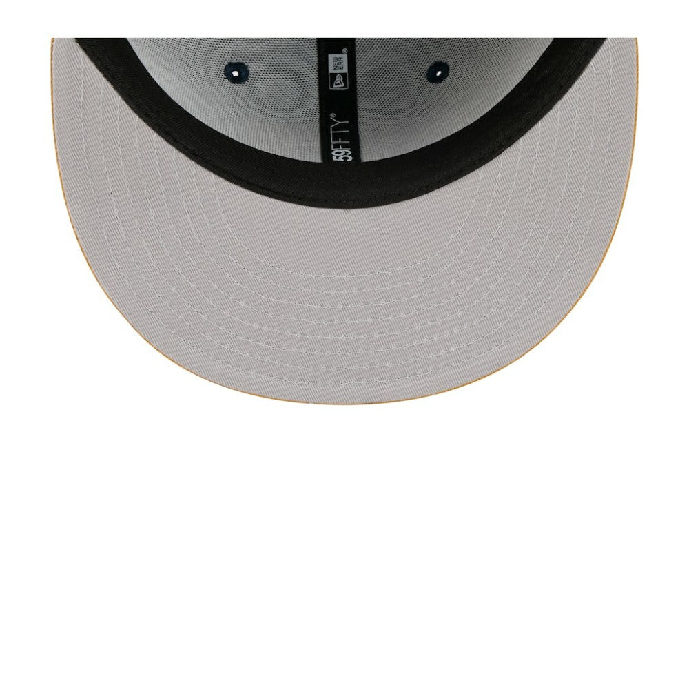 Athletics Two-Tone Color Pack 59FIFTY Fitted Hat - Navy/Khaki | New Era