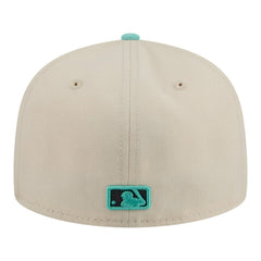 San Diego Padres Two-Tone Color Pack 59FIFTY Fitted Hat - Light Beige/Turquoise | New Era