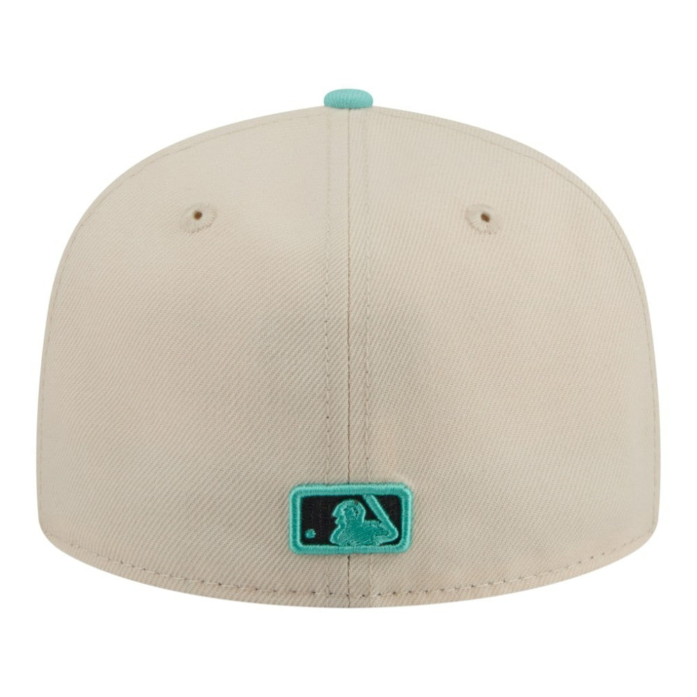 San Francisco Giants Two-Tone Color Pack 59FIFTY Fitted Hat - Light Beige/Turquoise | New Era